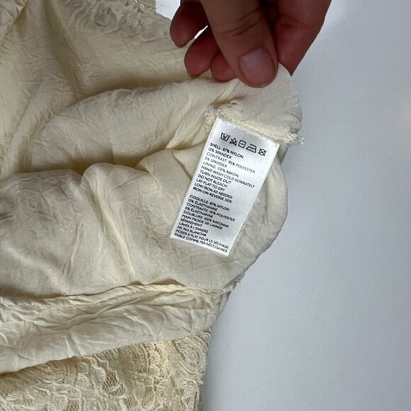 Pins and Needles strapless mini dress  lace cream size M - Picture 10 of 10